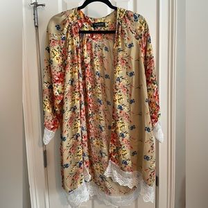 Relipop Sheer Kimono Cardigan